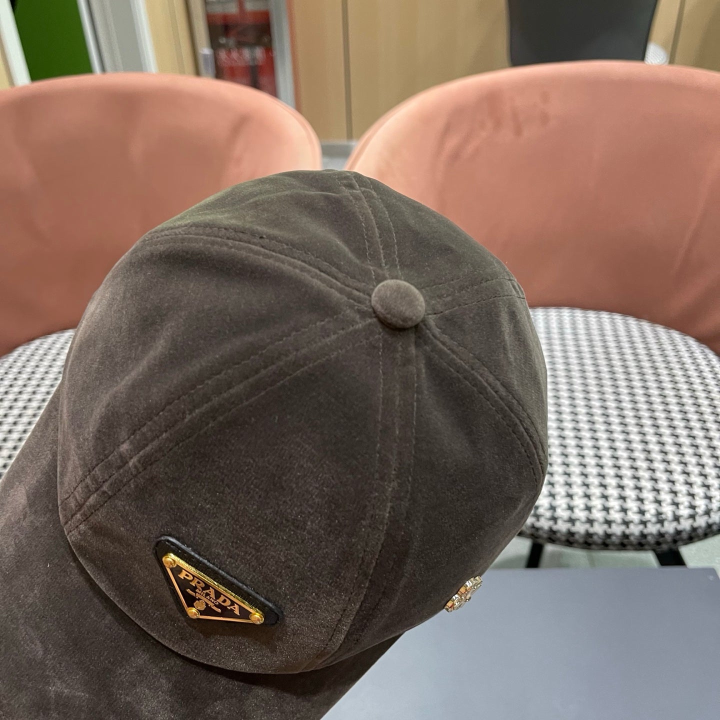 PRA 25 BASEBALL CAP GRAY VELVET 823468