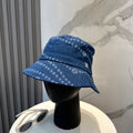 Chanel Bucket hat Dark Blue in Denim 197869