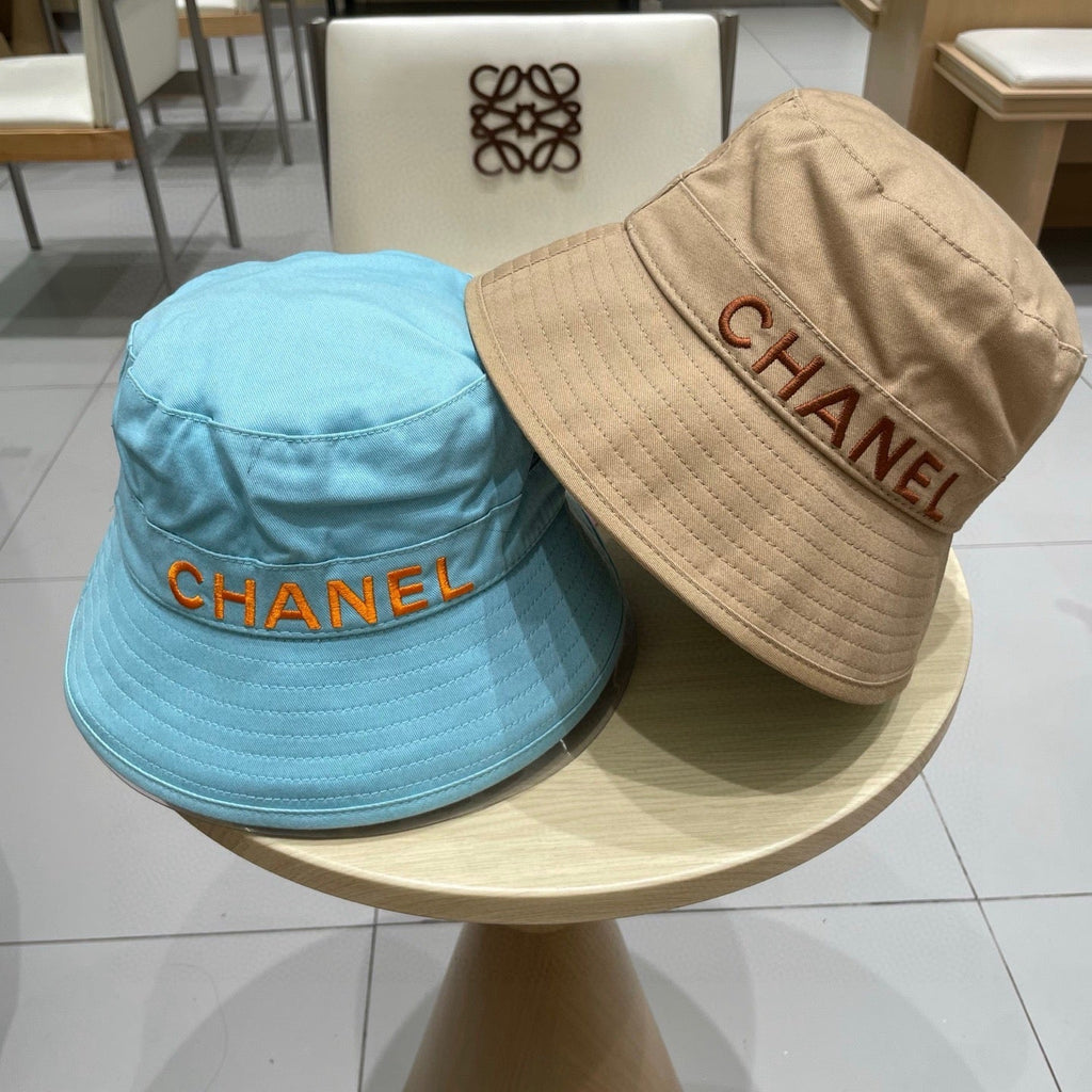 Chanel Bucket Hat Blue in Cloth 197812