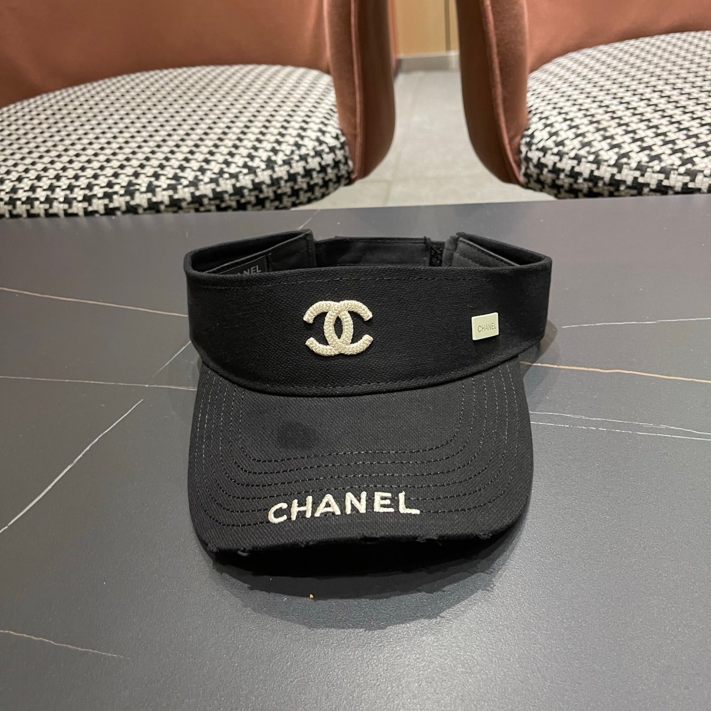 Chanel Baseball Cap Black in Canvas 205288