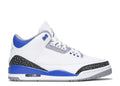 Air Jordan 3 Retro ‘Racer Blue’ Revered Footwear Sneakers - Cushioned Stride