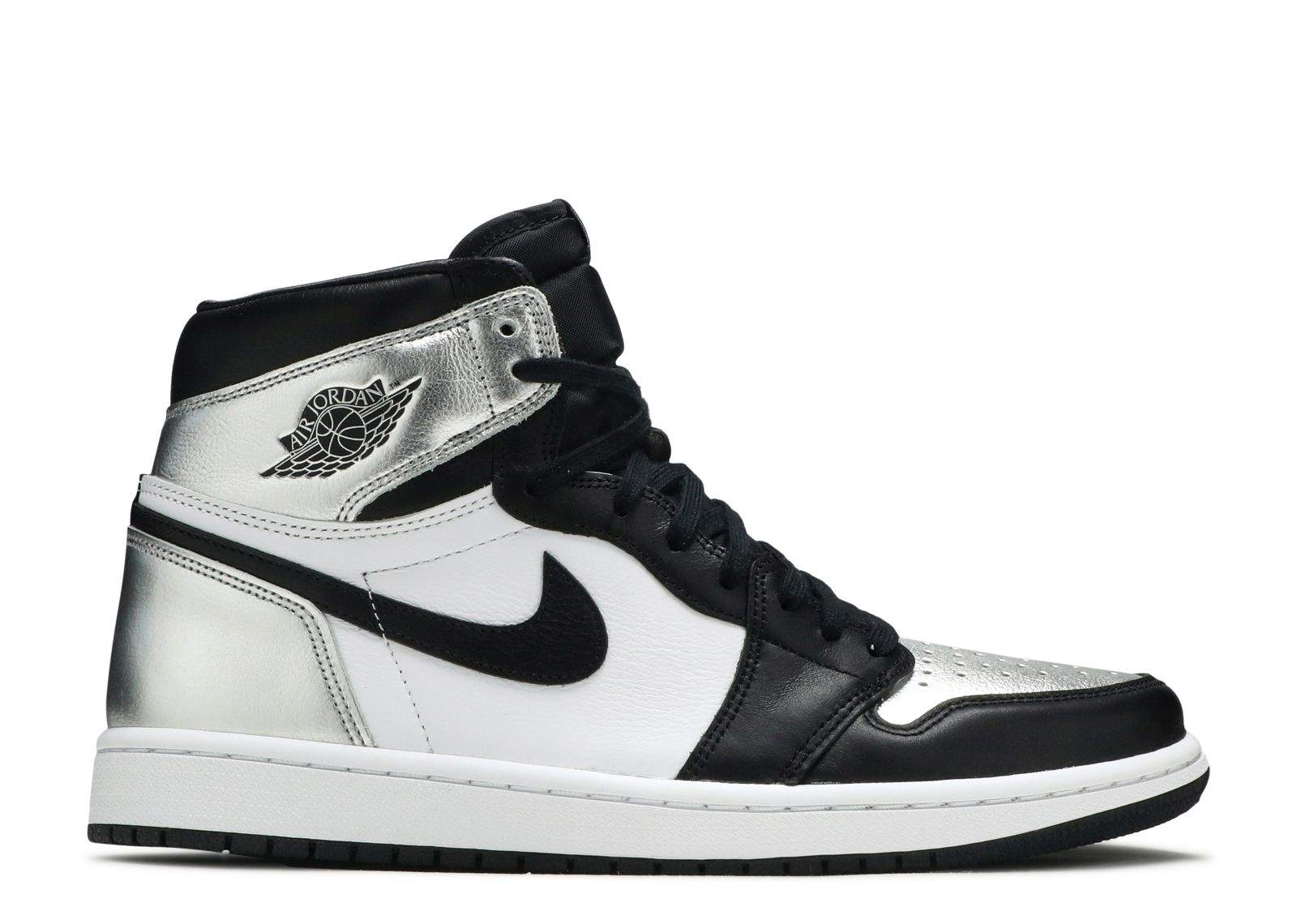 Air Jordan 1 Retro High OG ‘Silver Toe’ Revered Footwear Sneakers - Style Staple