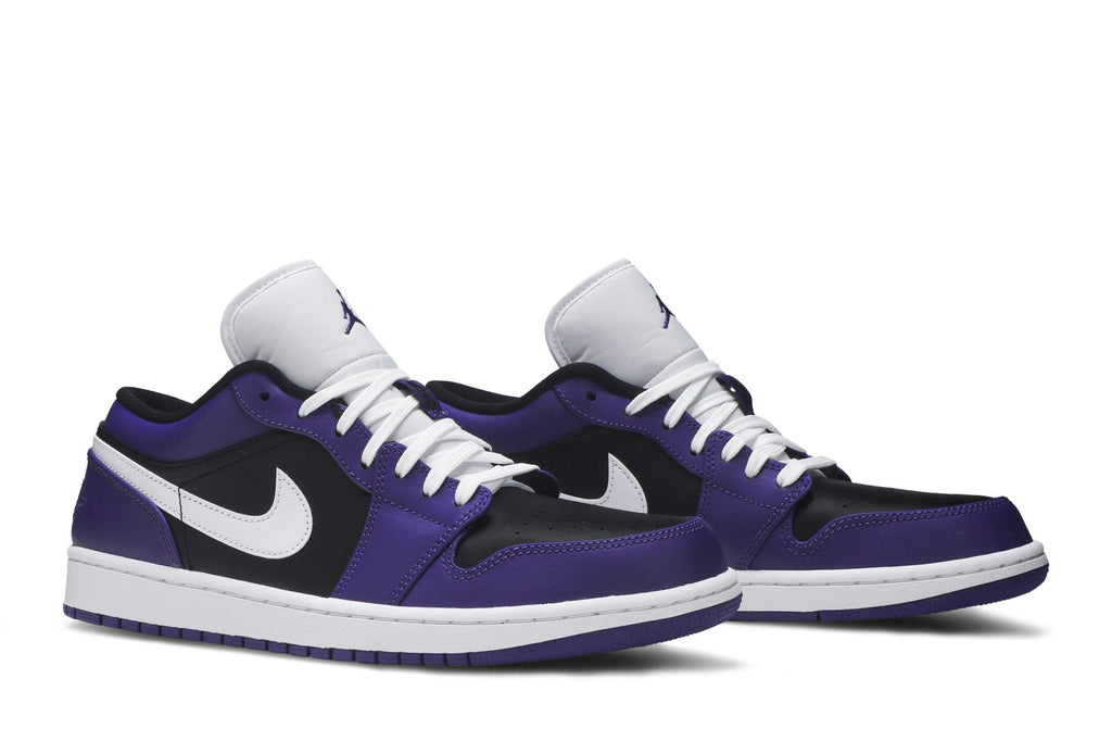 Air Jordan 1 Low Court Purple Sneakers - Modern Classic