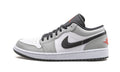 Air Jordan 1 Low Light Smoke Grey Sneakers - Cushioned Stride