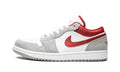 AIR JORDAN 1 LOW SE “White / Grey / Red” Sneakers - Authentic