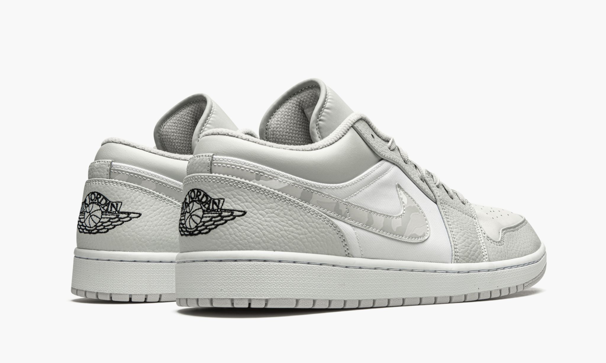 Air Jordan 1 Low White Camo Sneakers - All-Day Comfort | Fan Favorite