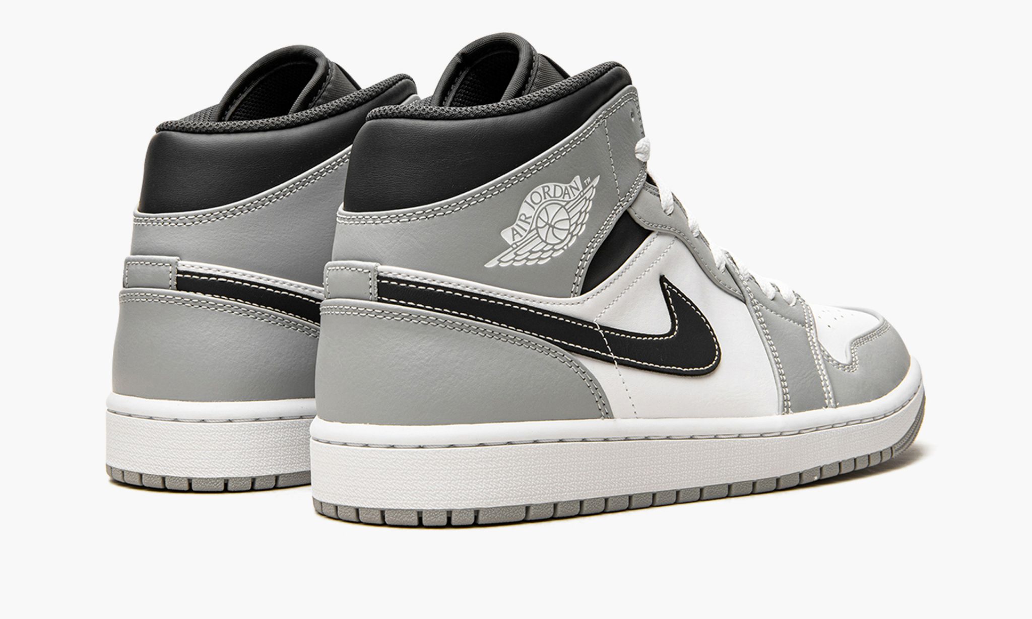 Air Jordan 1 Mid “Light Smoke Grey 2.0” Sneakers - Basketball Legend