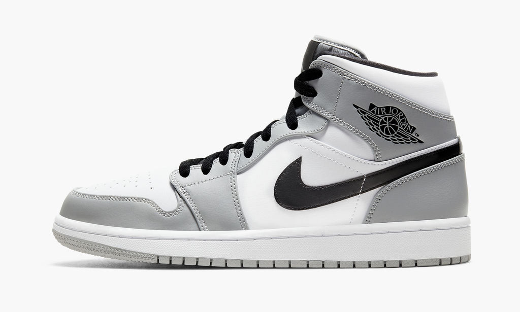 Air Jordan 1 Mid “Light Smoke Grey” Sneakers - Court Icon