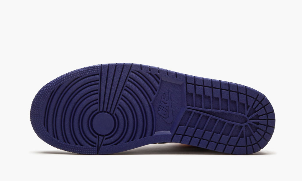 Air Jordan 1 Mid “Royal Blue / Laser Orange” Sneakers - Fresh Drop