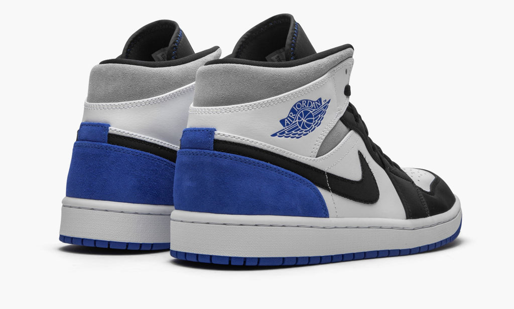 Air Jordan 1 Mid SE Game Royal Black Toe Sneakers - Court Classic