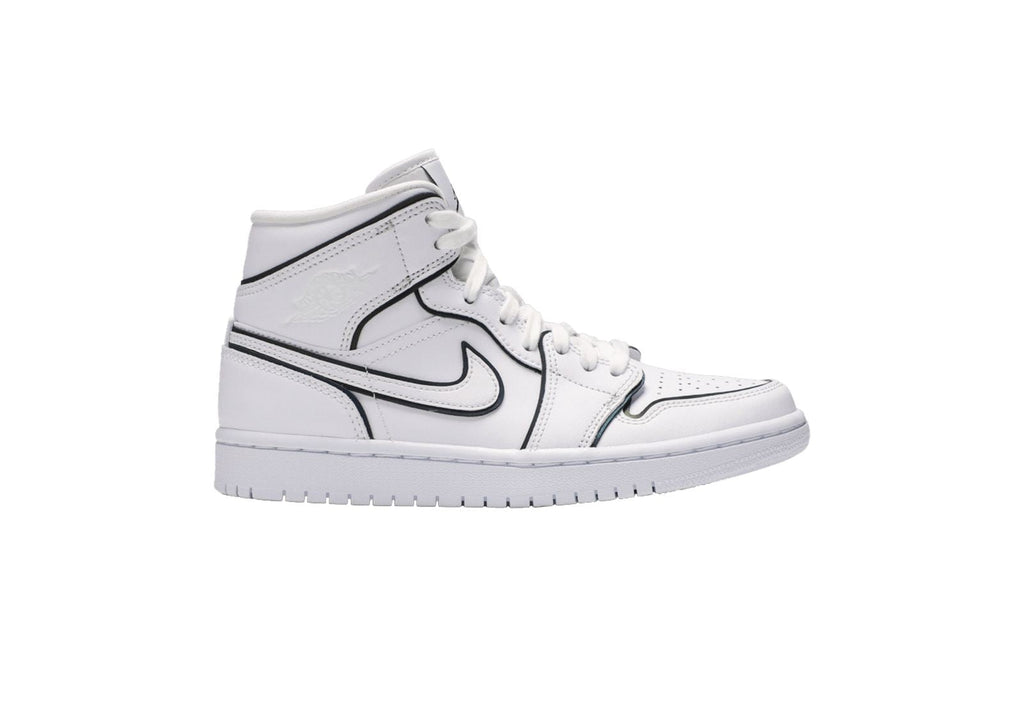 Air Jordan 1 Mid SE Iridescent Trim Sneakers - Hype Release