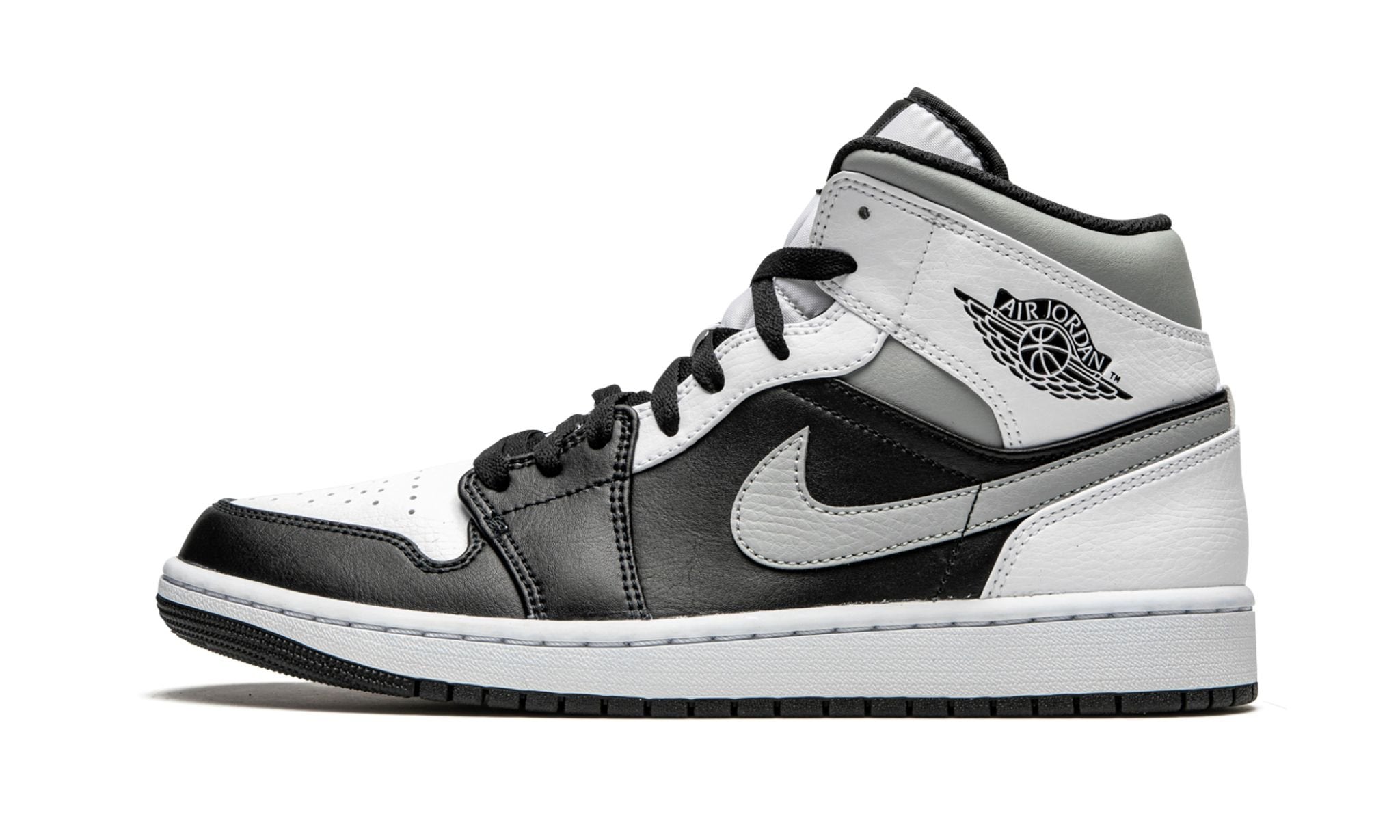 Air Jordan 1 Mid White Shadow Sneakers - Performance Runner