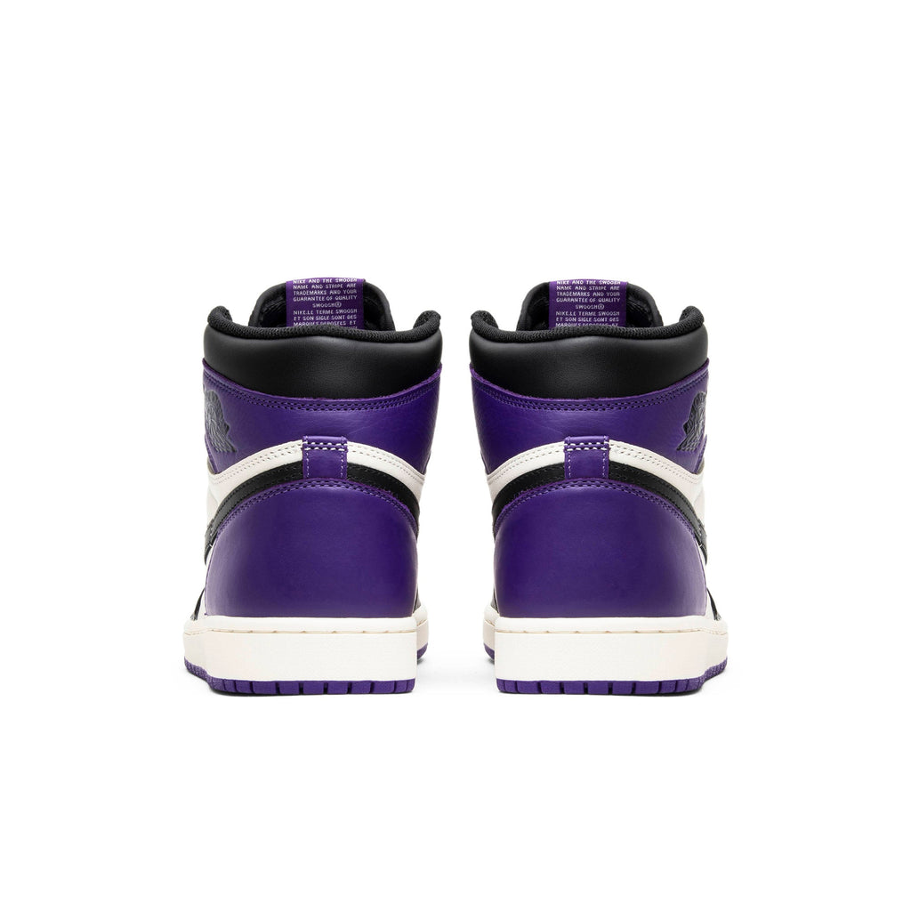 Air Jordan 1 Retro High OG Court Purple 555088-501 Sneakers - Authentic