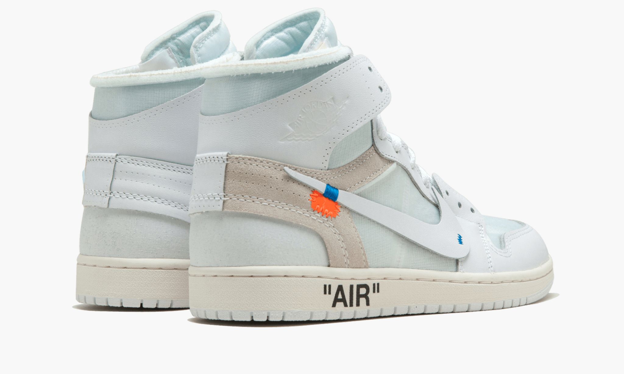 Air Jordan 1 x OFF-WHITE “Euro Release” Sneakers - Cushioned Stride
