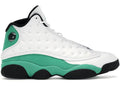 Air Jordan 13 Retro White Lucky Green Sneakers - OG Colorway