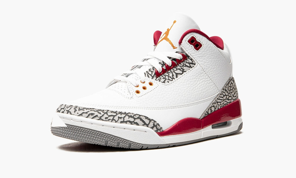 Air Jordan 3 Cardinal Sneakers - Retro Runner | Trending Sneakers