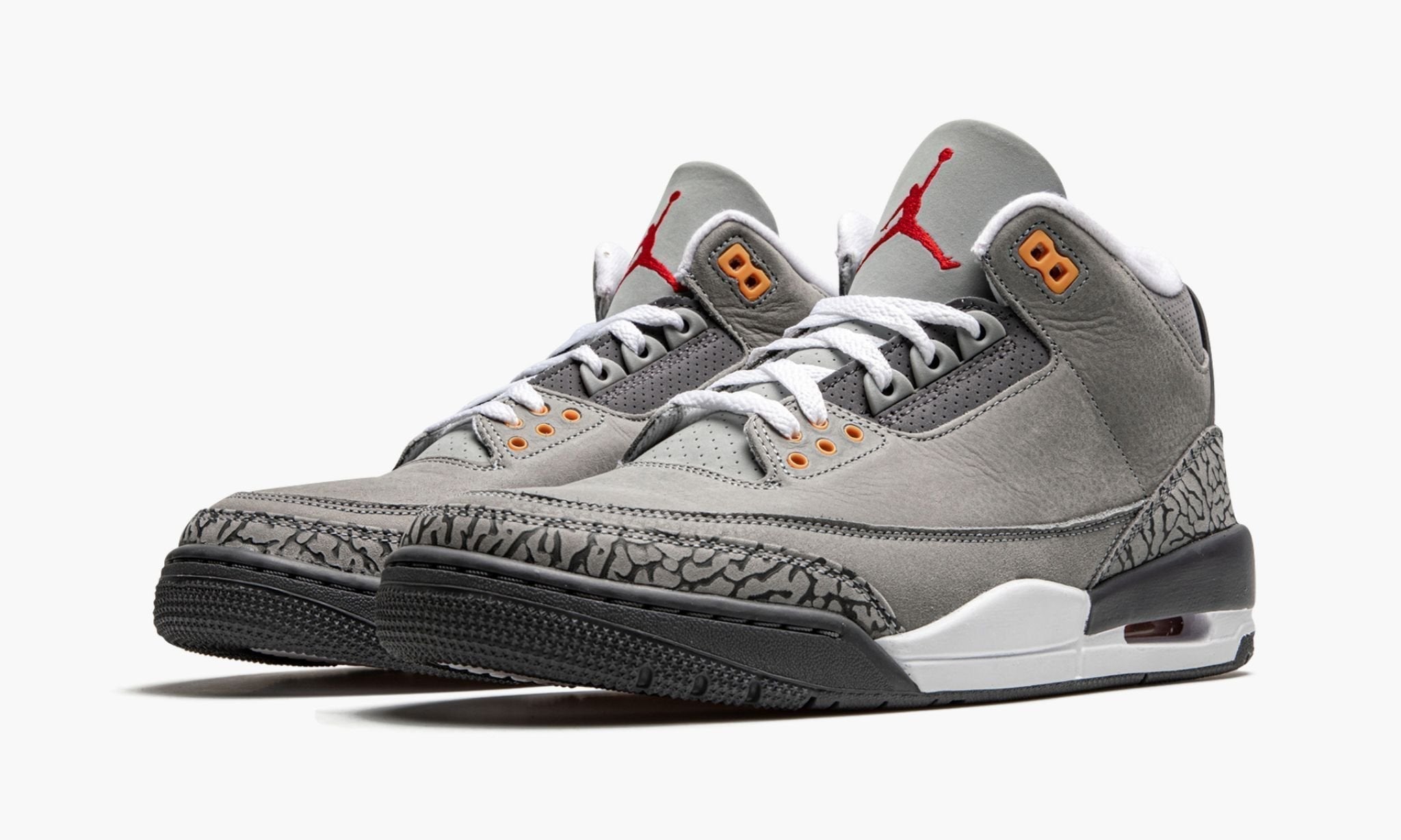 Air Jordan 3 Retro “Cool Grey” Sneakers - Vintage Inspired