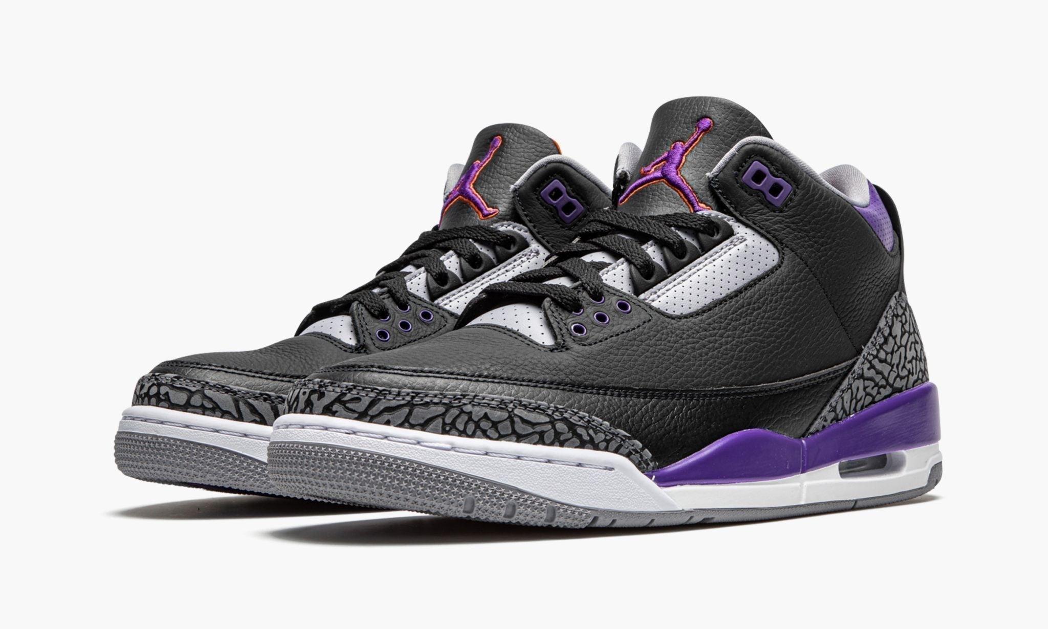 Air Jordan 3 Retro “Court Purple” Sneakers - Basketball Legend