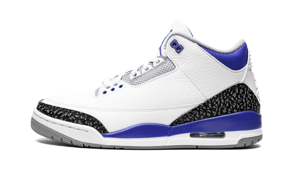 Air Jordan 3 Retro “Racer Blue” Sneakers - Head-Turner | Instant Classic