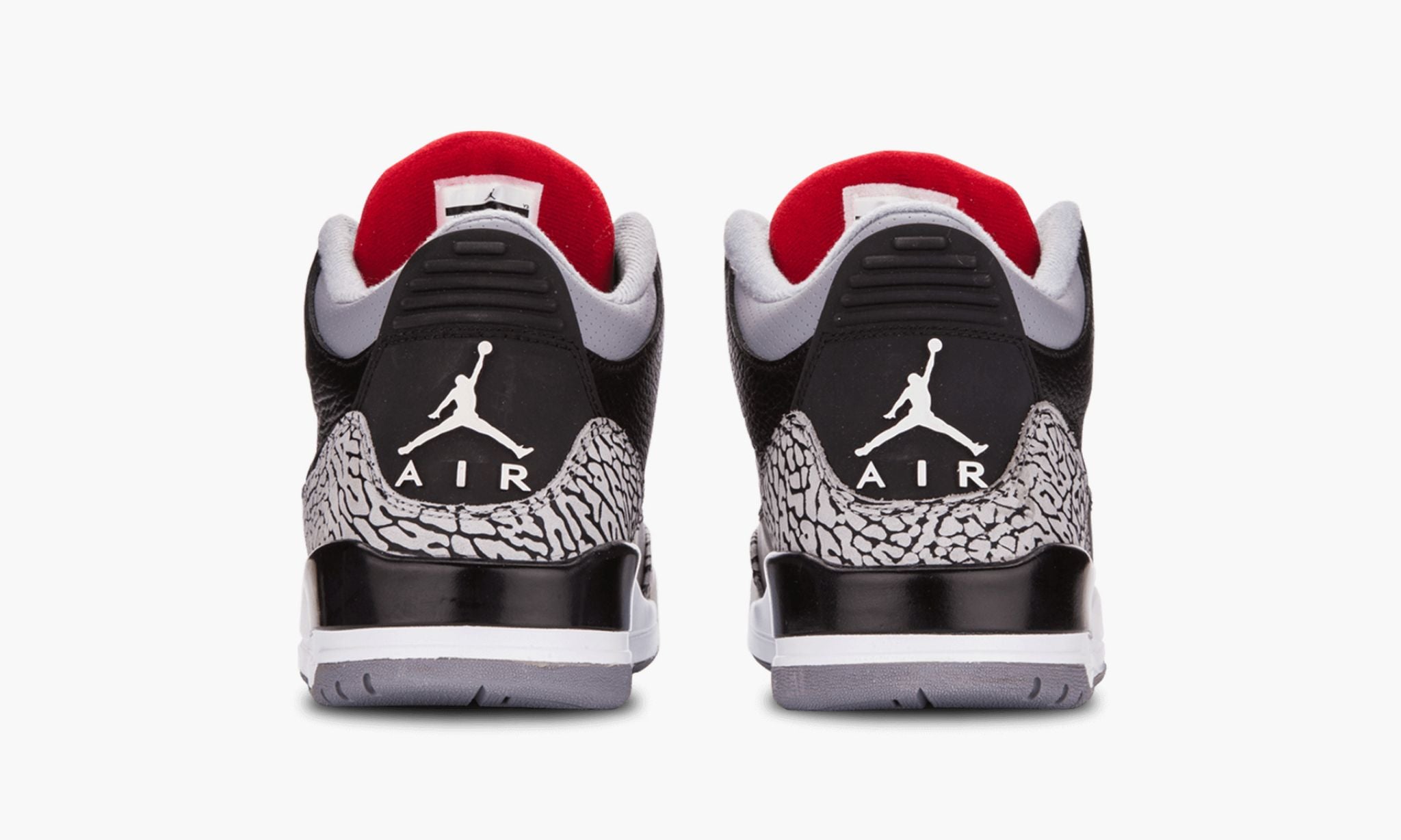 Air Jordan 3 Retro Black Cement Sneakers - Style Staple