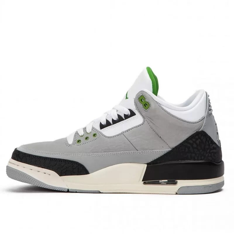 Air Jordan 3 Retro Chlorophyll Sneakers - Performance Runner