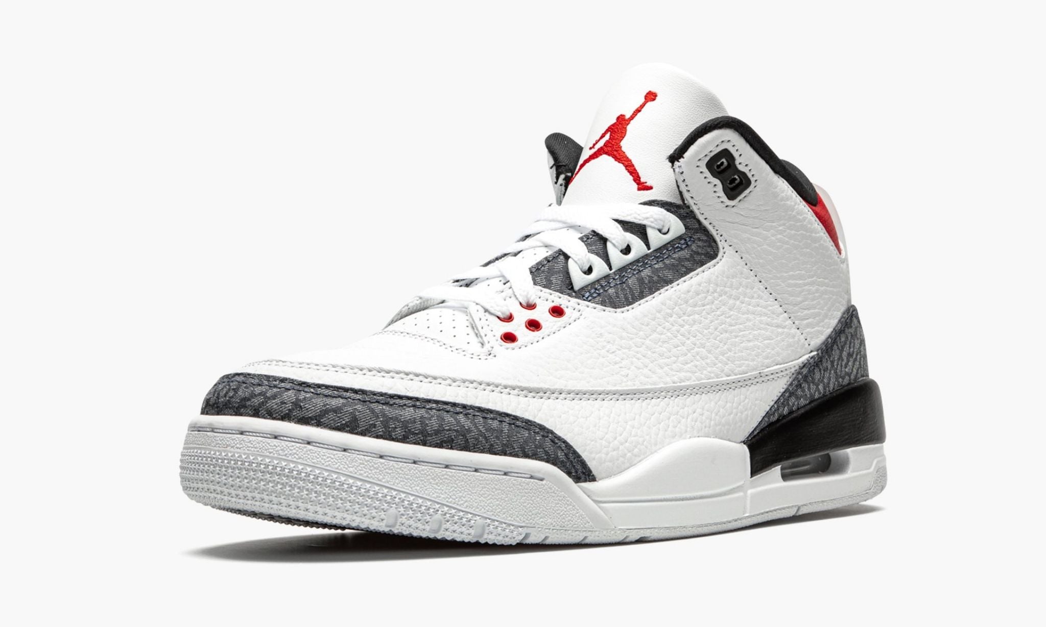 Air Jordan 3 Retro SE DNM Fire Red Sneakers - Heritage Edition