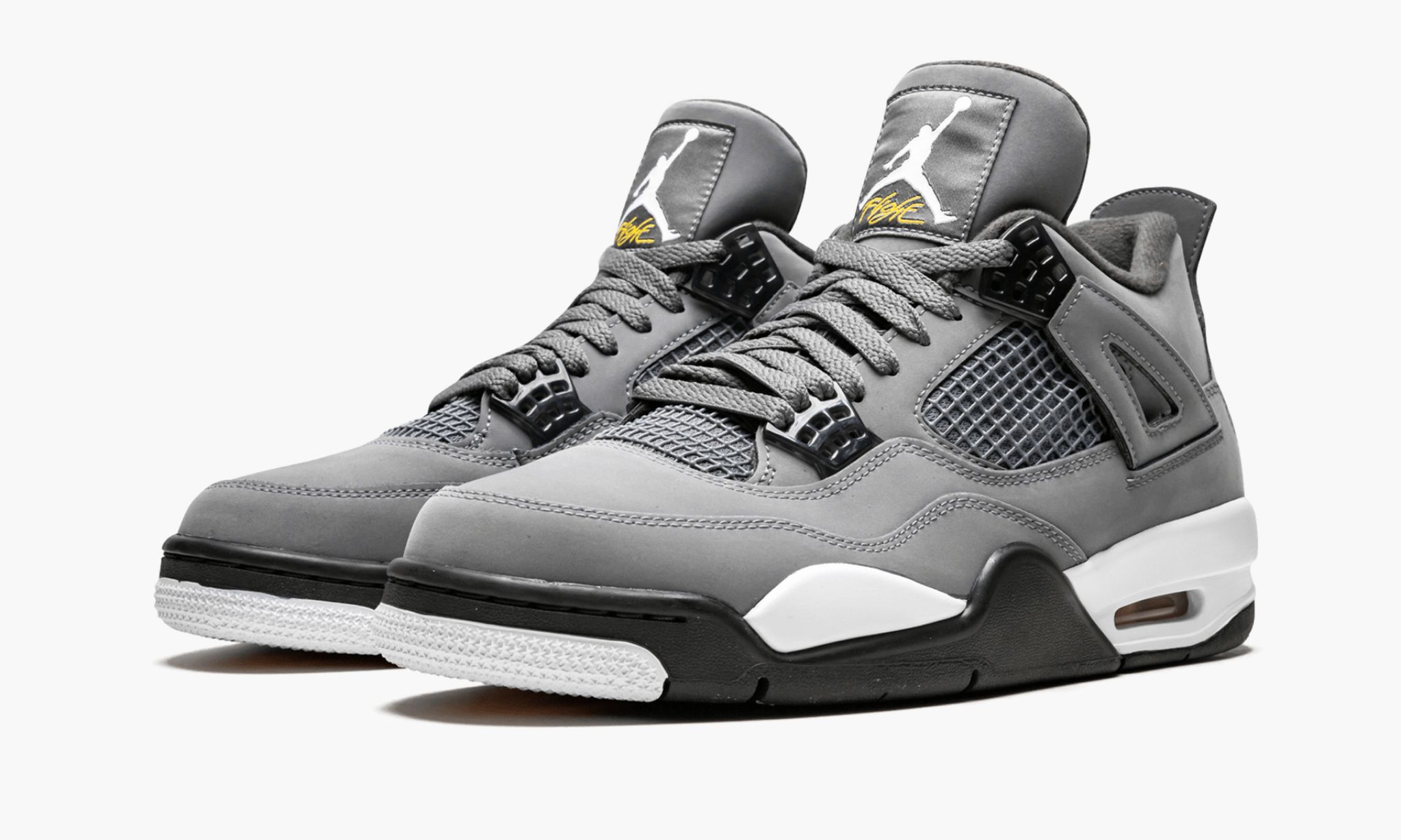 Air Jordan 4 Retro “Cool Grey” Sneakers - Cushioned Stride