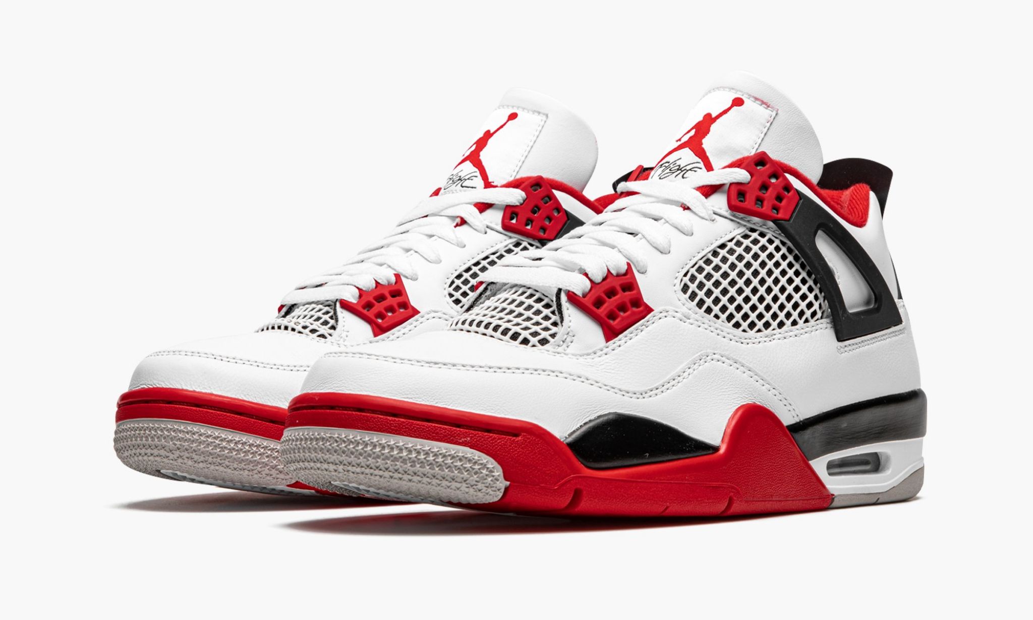 Air Jordan 4 Retro “Fire Red 2020” Sneakers - Streetwear Essential