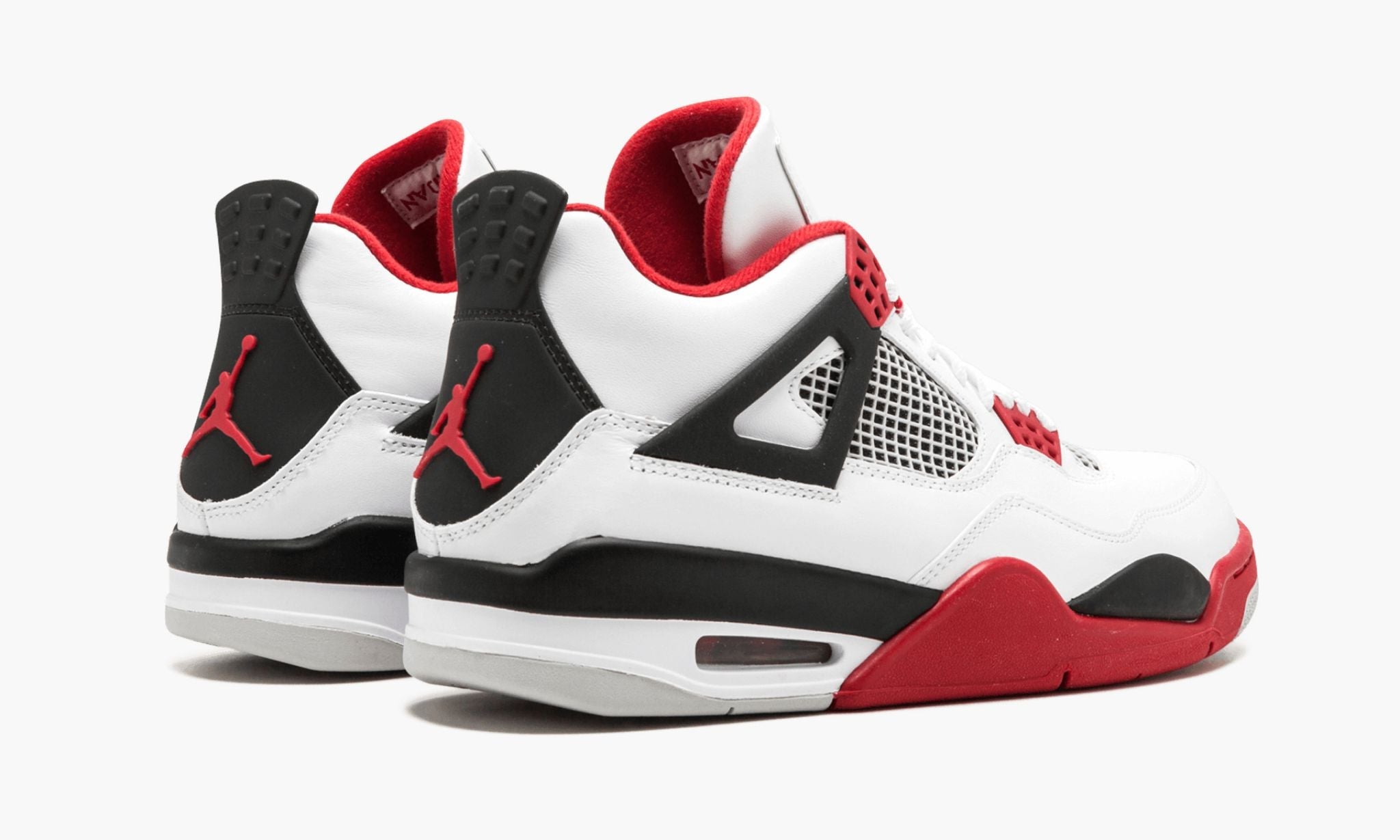 Air Jordan 4 Retro “Fire Red” Sneakers - Style Staple | Instant Classic