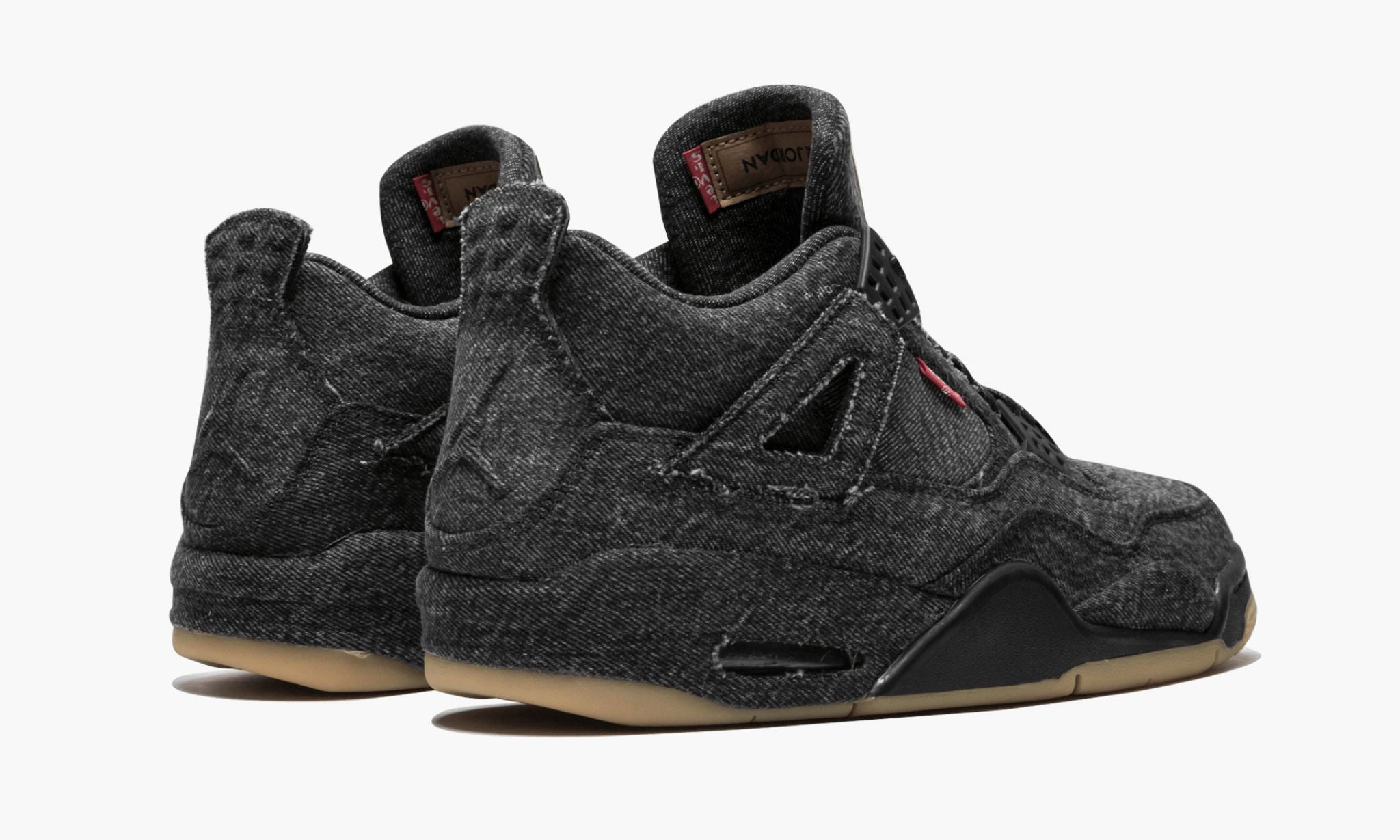 Air Jordan 4 Retro Levis NRG Black Levis Sneakers - Fresh Drop