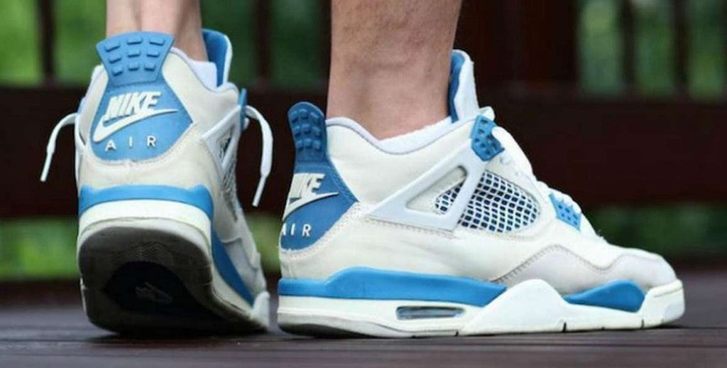 Air Jordan 4 Retro Military Blue 2012 Sneakers - Court Classic