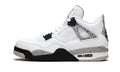 Air Jordan 4 Retro OG White Cement Sneakers - Retro Classic