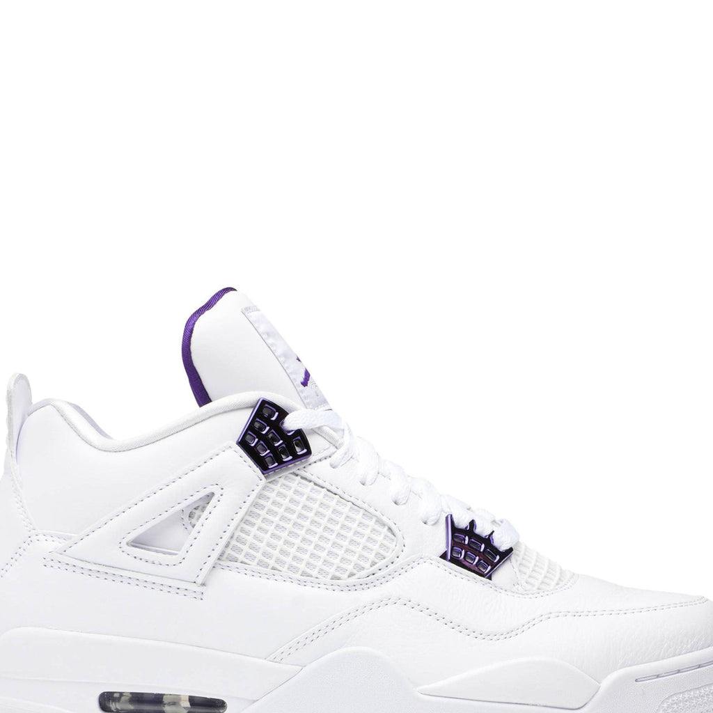 Air Jordan 4 Retro Purple Metallic CT8527-115 Sneakers - Hall of Fame