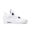 Air Jordan 4 Retro Purple Metallic CT8527-115 Sneakers - Hall of Fame