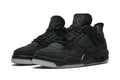 Air Jordan 4 x KAWRS Black Sneakers - Prime Pick | Silhouette King