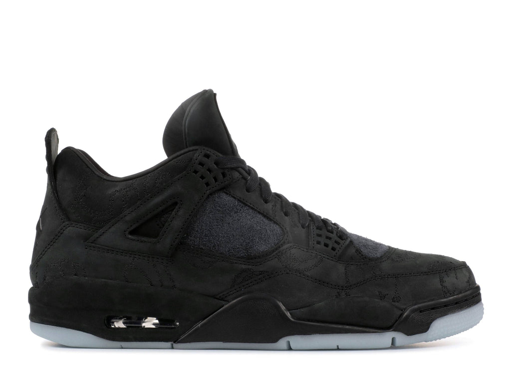 Air Jordan 4 x KAWRS Black Sneakers - Signature Series | Trending Sneakers