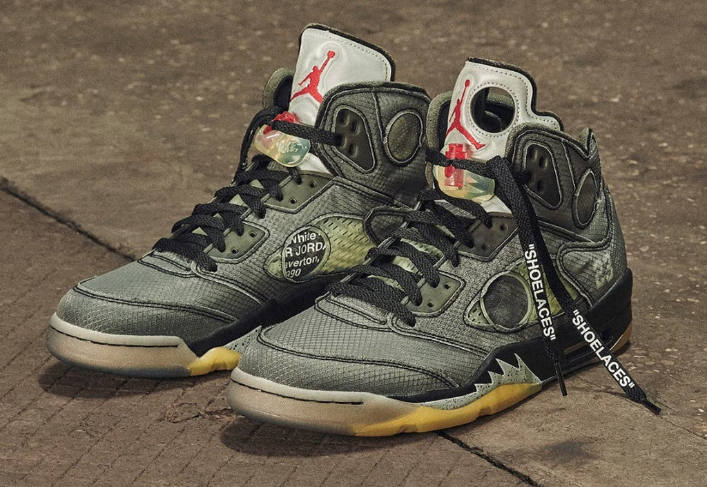 Air Jordan 5 x Off-White PS Sneakers - Performance Runner