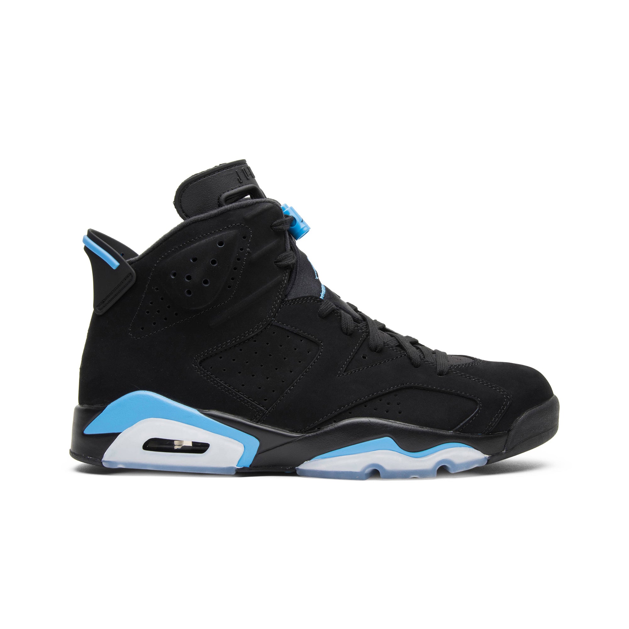 Air Jordan 6 Retro ‘UNC Black/University Blue’ 384664-006 Sneakers - Authentic
