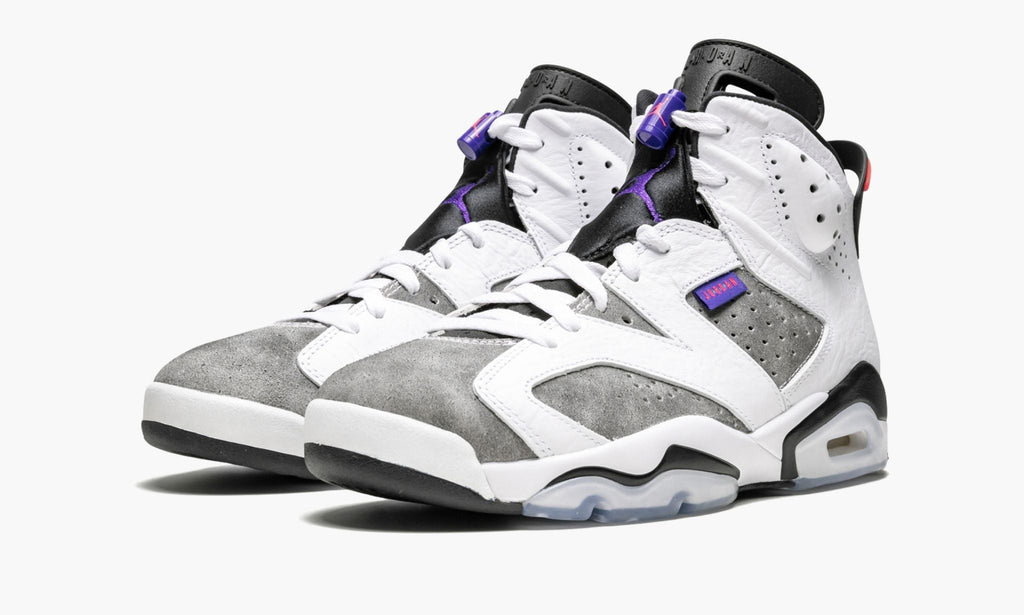 Air Jordan Retro 6 “Flint Grey” Sneakers - Court Classic