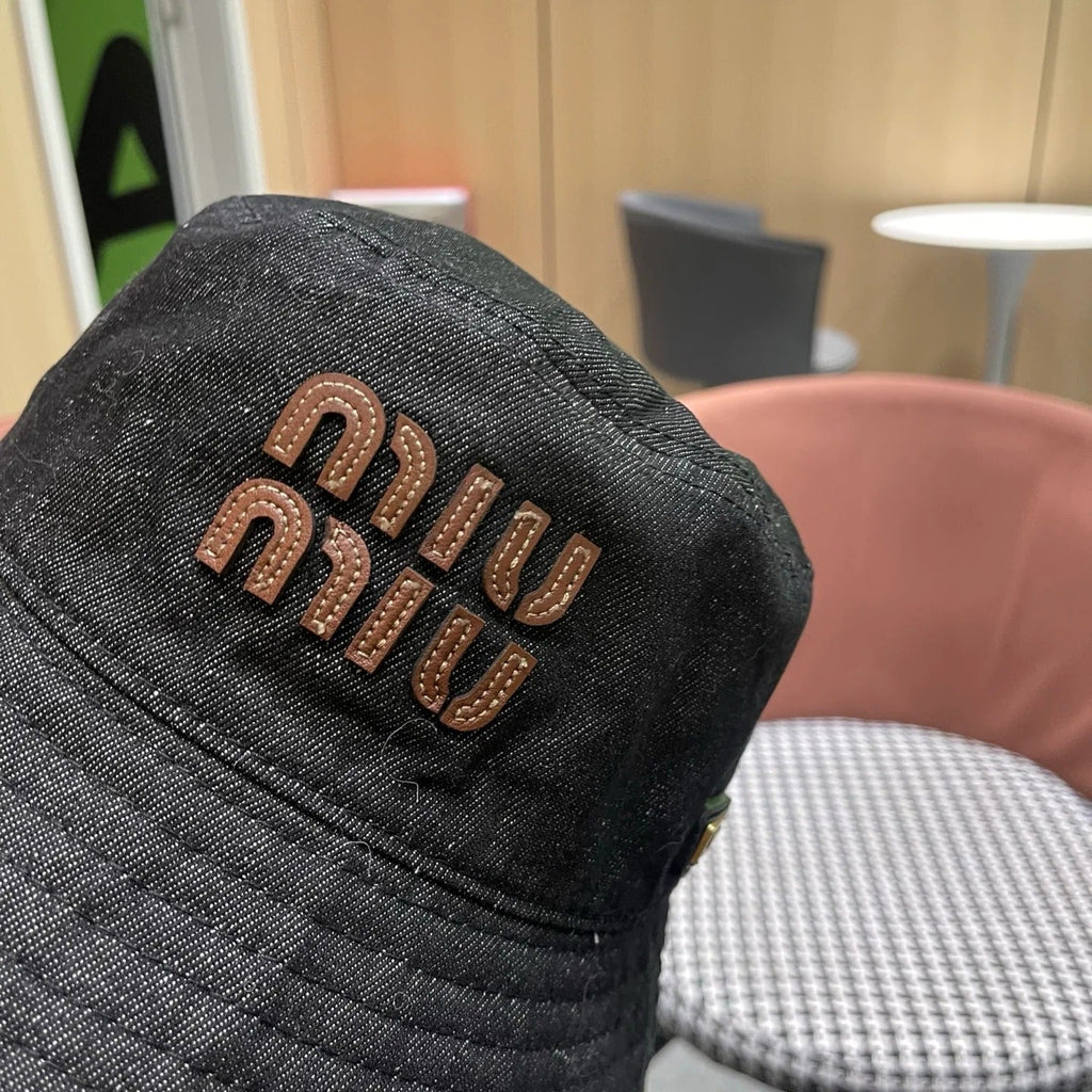 Miumiu Denim Bucket Hat 221138