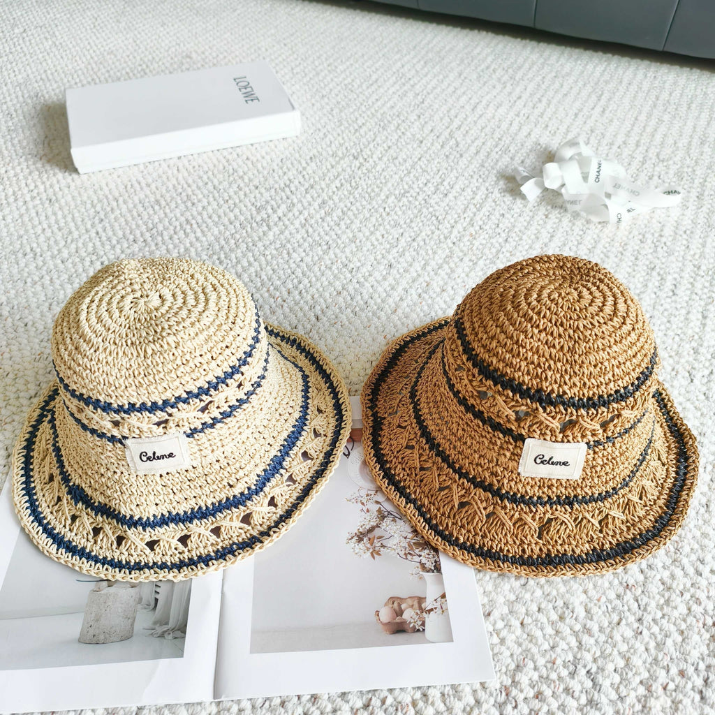 Celine Straw Bucket Hat 240671