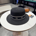 Miumiu Elegant Straw Hat 219118