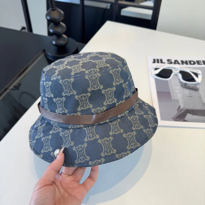 CL Bucket Hat Blue Cotton 262199