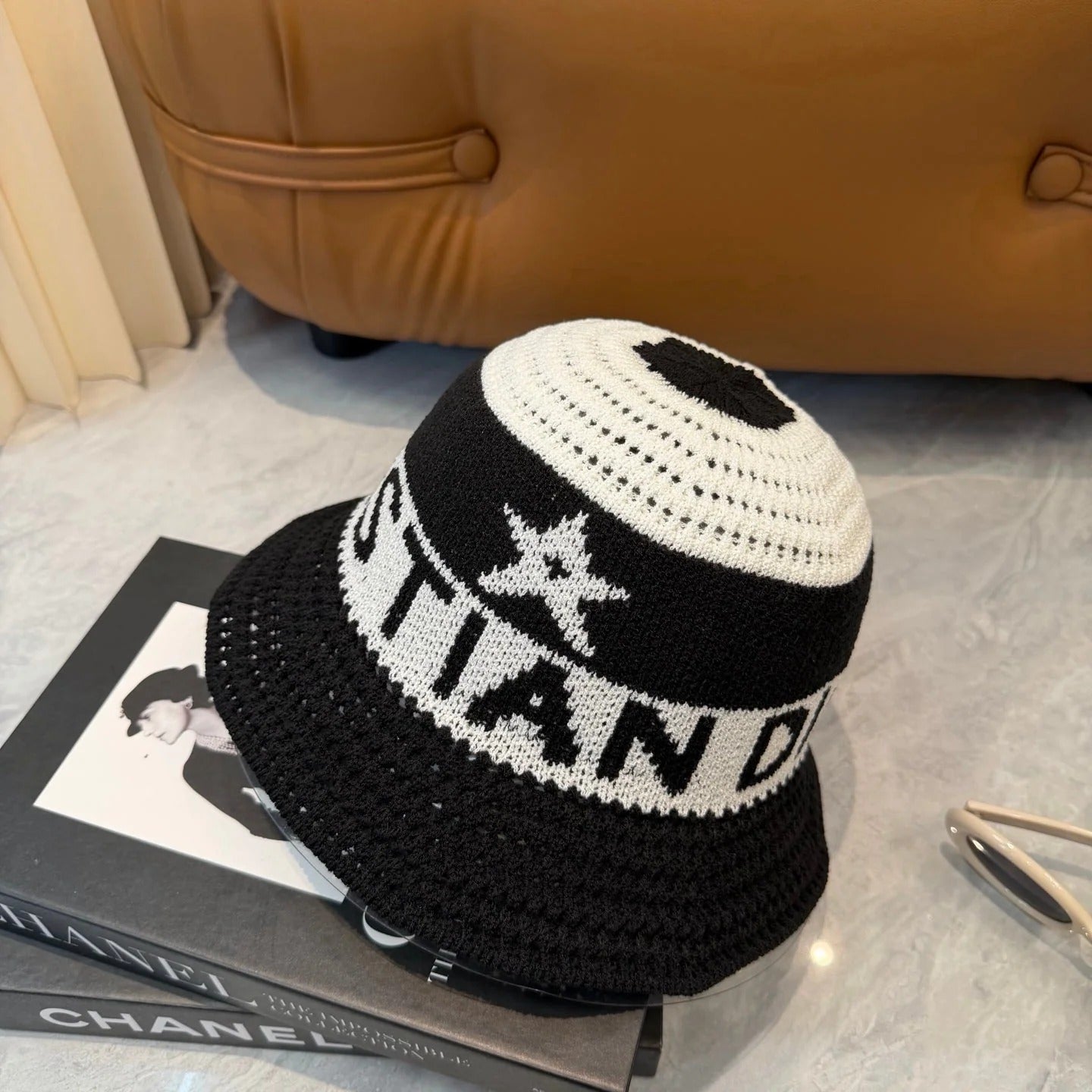 Dior Striped Bucket Hat 237183