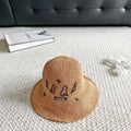 Chanel Woven Embroidered Heavy-Duty Bucket Hat 240672