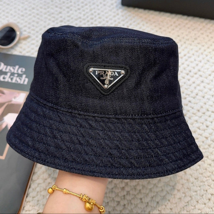 Pra Denim Triangle Bucket Hat 299816