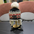 PLUSH WINTER HAT COLORFUL 431203