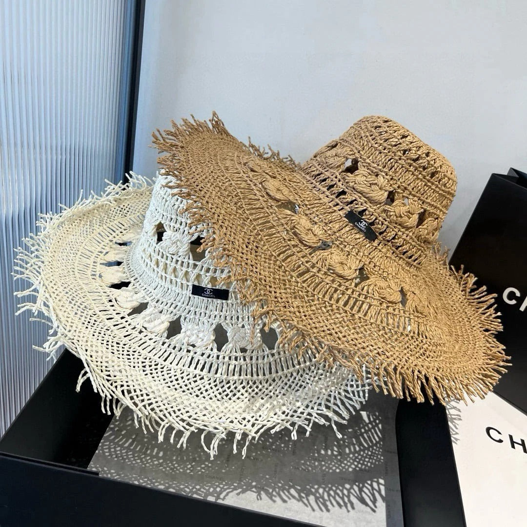 BOHEMIAN SUN HAT WHITE 673919