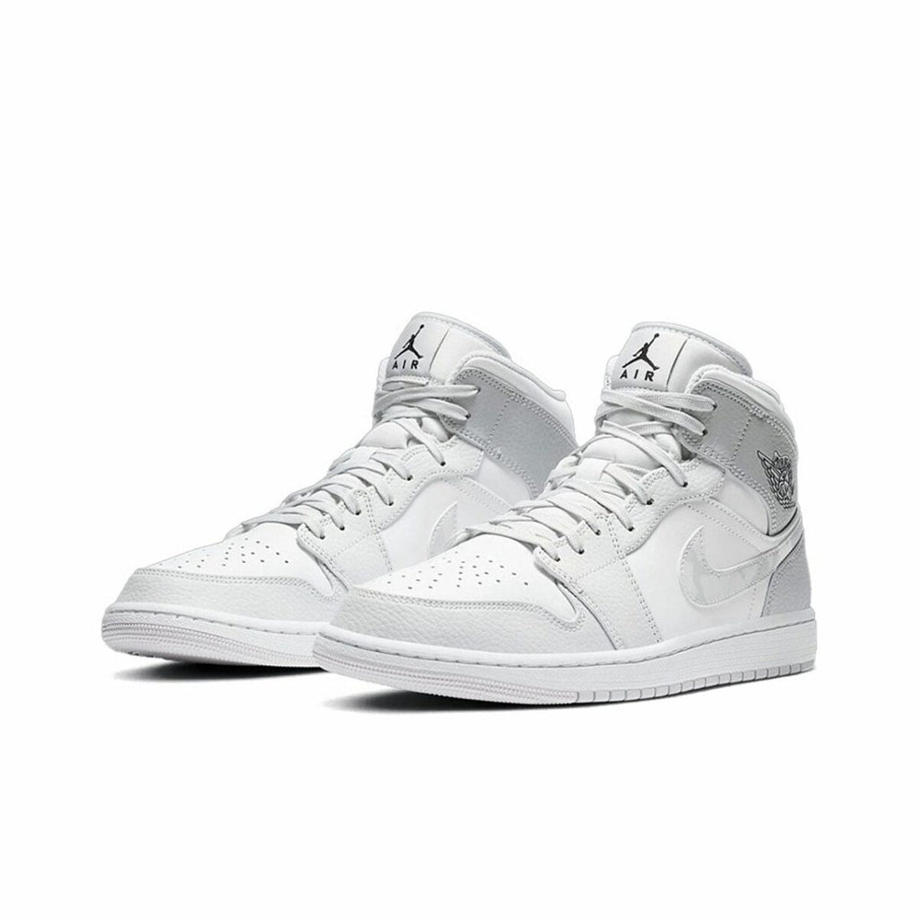 Jordan 1 Mid White Camo Sneakers - Retro Runner | New Arrival