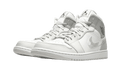 Jordan 1 Mid White Camo Sneakers - Modern Classic | Sought-After